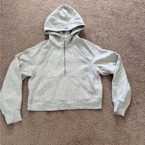 Lululemon Scuba Oversized Half-Zip Hoodie
- Heathered  Light Grey (SizeXS/S)